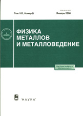 Физика металлов и металловедение 05/2008